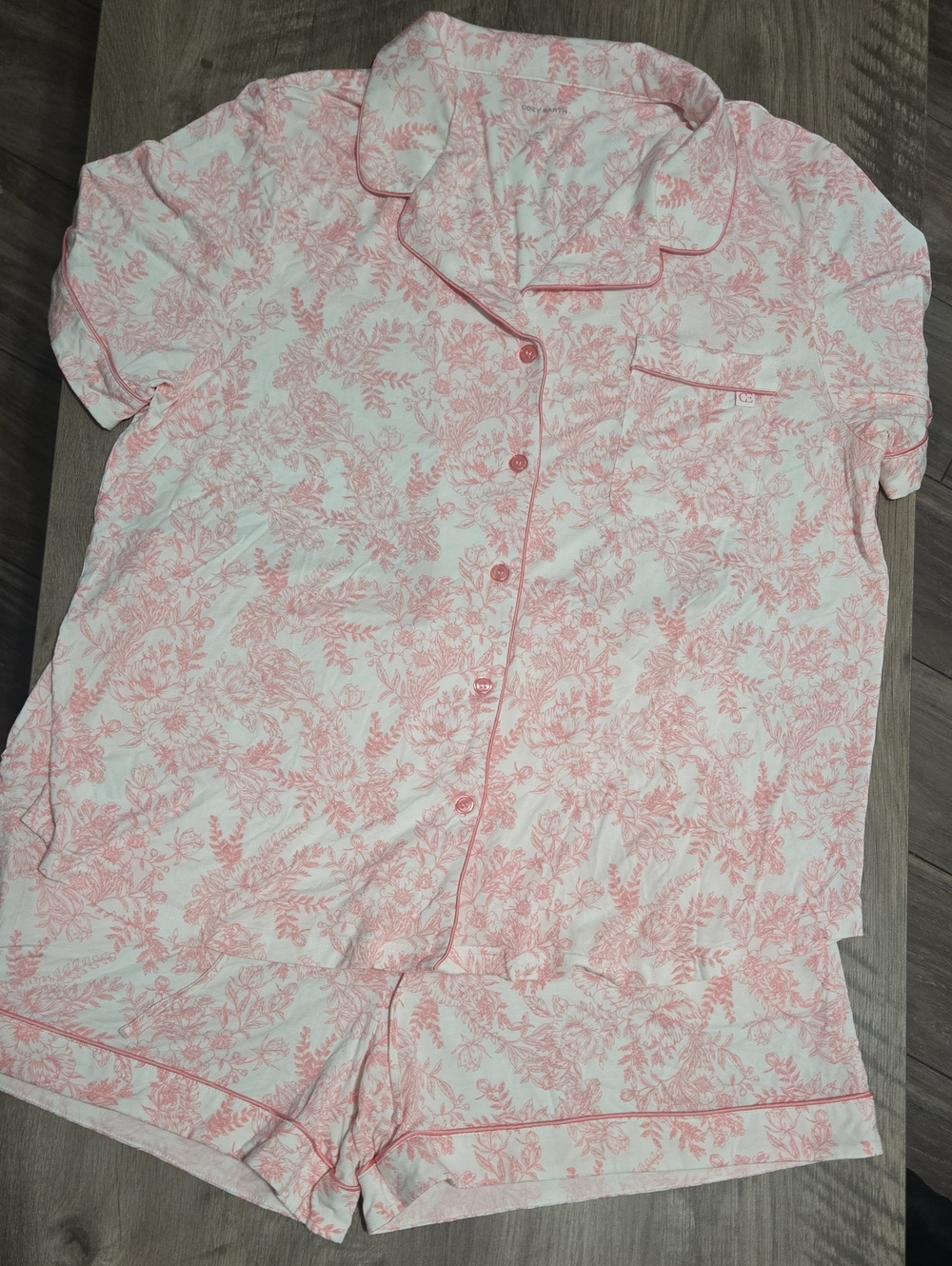 Cozy Earth 2 Piece Pajamas Set